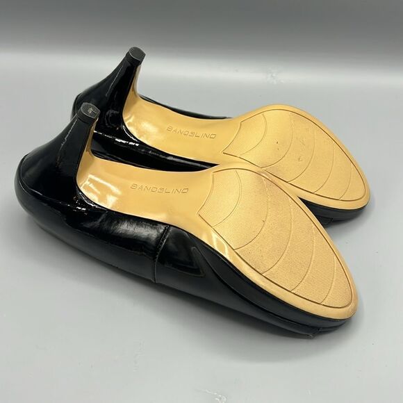 Bandolino Black Open Toe Heels Pumps - Picture 8 of 9